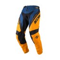 KENNY RACING SPODNIE CROSS/ENDURO MODEL FORCE PETROL ORANGE/BLUE/BLACK 30