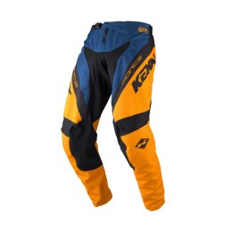 KENNY RACING SPODNIE CROSS/ENDURO MODEL FORCE PETROL ORANGE/BLUE/BLACK 30