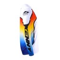 KENNY RACING KOSZULKA CROSS/ENDURO TRACK FOCUS GRADIENT WHITE/BLUE/RED M