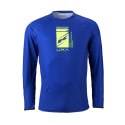 KENNY RACING KOSZULKA CROSS/ENDURO TITANIUM SOLID NAVY BLUE/ŻÓŁTY FLUO L