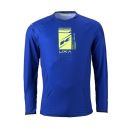 KENNY RACING KOSZULKA CROSS/ENDURO TITANIUM SOLID NAVY BLUE/ŻÓŁTY FLUO XL