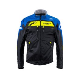 KENNY RACING KURTKA ADVENTURE/ENDURO SOFTSHELL BLUE BLACK/BLUE/ŻÓŁTY L