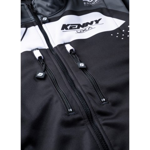 KENNY RACING KURTKA ADVENTURE/ENDURO SOFTSHELL GREY BLACK/GREY/WHITE M KENNY RACING KURTKA ADVENTURE/ENDURO SOFTSHELL GREY BLACK/GREY/WHITE M