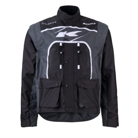 KENNY RACING KURTKA ADVENTURE/ENDURO MODEL TRACK GREY BLACK/GREY XL KENNY RACING KURTKA ADVENTURE/ENDURO MODEL TRACK GREY BLACK/GREY XL