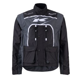 KENNY RACING KURTKA ADVENTURE/ENDURO MODEL TRACK GREY BLACK/GREY L