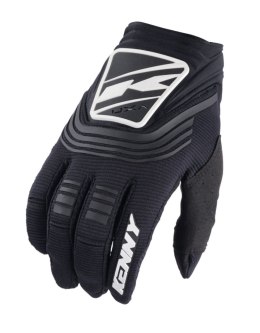 KENNY RACING RĘKAWICE CROSS/ENDURO MODEL TITANIUM BLACK BLACK/WHITE XL