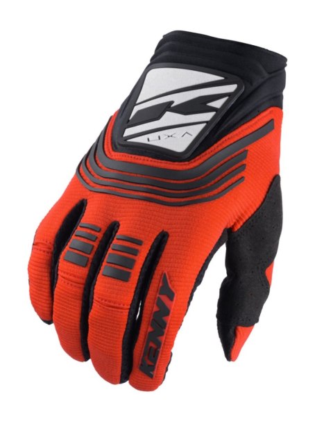 KENNY RACING RĘKAWICE CROSS/ENDURO MODEL TITANIUM RED RED/BLACK/WHITE L