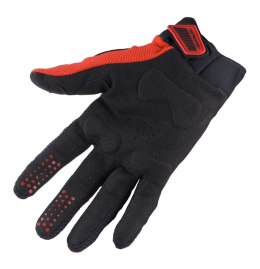 KENNY RACING RĘKAWICE CROSS/ENDURO MODEL TITANIUM RED RED/BLACK/WHITE L