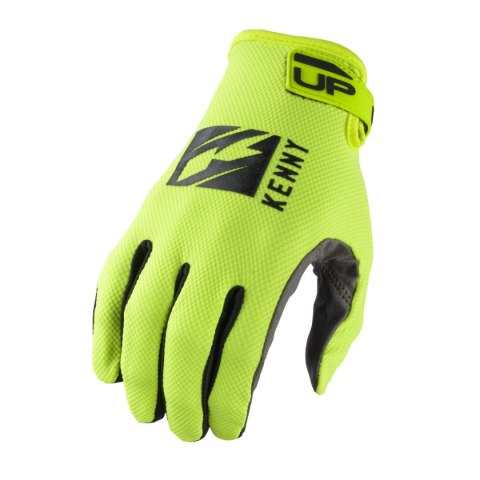 KENNY RACING RĘKAWICE CROSS/ENDURO MODEL UP NEON YELLOW ŻÓŁTY FLUO/BLACK XS