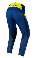 KENNY RACING SPODNIE CROSS ENDURO TRACK FOCUS KID JUNIOR NAVY NEON FLUO 22
