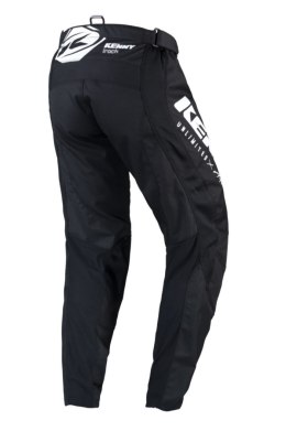 KENNY RACING SPODNIE CROSS/ENDURO TRACK RAW KID/JUNIOR BLACK BLACK/WHITE 22