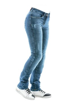 MODEKA SPODNIE JEANSY MOTOCYKLOWE DAMSKIE CITY NOMAD KAREN IRON ROZMIAR XL