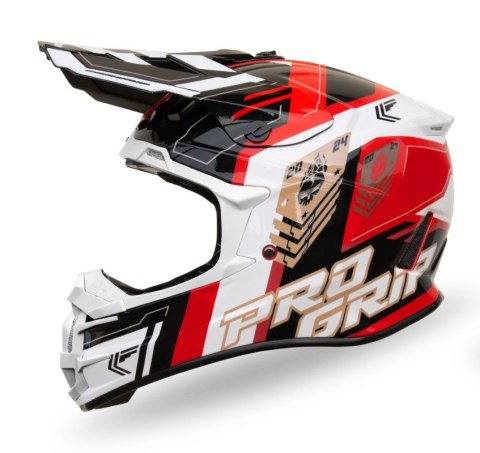 PROGRIP KASK CROSS PG3080 SPIRITS ROZM. XL 3080-149 HOMOLOGACJA ECE 22R06, ZAPIĘCIE DD