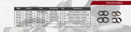 SHOWA 2024/07 ZESTAW NAPRAWCZY AMORTYZATORA PRZEDNIEGO HONDA CRF 250 R 15- 24, RX 19- 450 17-