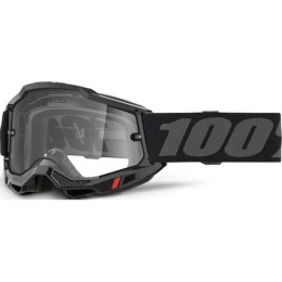 100 PROCENT GOGLE ACCURI 2 ENDURO MOTO -CLEAR LENS - SZYBKA PRZEŹROCZYSTA