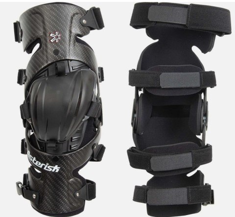ASTERISK ORTEZY STAWU KOLANOWEGO PARA MODEL CARBON CELL PRO BLACK/CARBON XL