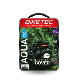 BIKETEC PROMOCJA POKROWIEC WODOODPORNY AQUATEC NA MOTOCYKL CAMO M NAKED