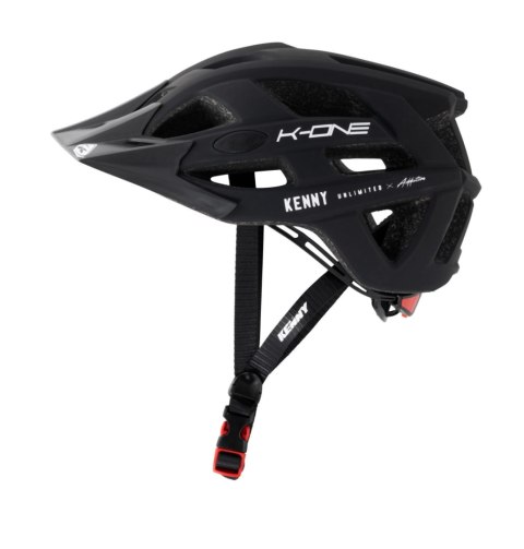 KENNY RACING KASK ROWEROWY MTB MODEL K-ONE BLACK BLACK/WHITE L/XL