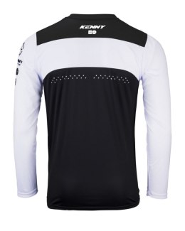 KENNY RACING KOSZULKA ROWEROWA MTB MODEL ELITE BLACK WHITE/BLACK XL