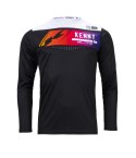 KENNY RACING KOSZULKA ROWEROWA MTB MODEL ELITE BLACK BLACK/WHITE/BLUE M