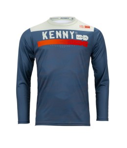 KENNY RACING KOSZULKA ROWEROWA MTB MODEL ELITE CAMO BLUE BLUE/WHITE M