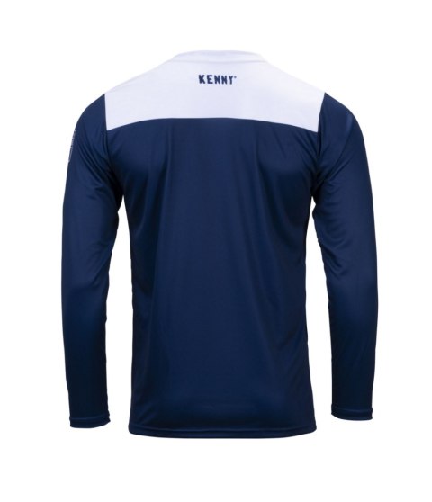KENNY RACING KOSZULKA ROWEROWA MTB MODEL ELITE NAVY BLUE/WHITE/RED XXL KENNY RACING KOSZULKA ROWEROWA MTB MODEL ELITE NAVY BLUE/WHITE/RED XXL