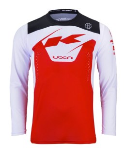 KENNY RACING KOSZULKA ROWEROWA MTB MODEL ELITE RED RED/WHITE/BLACK XL