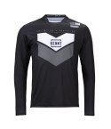 KENNY RACING KOSZULKA ROWEROWA MTB PROLIGHT BLACK/GREY BLACK/GREY/WHITE XL