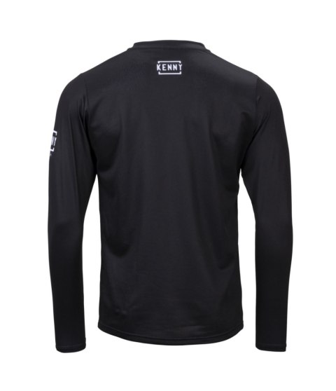 KENNY RACING KOSZULKA ROWEROWA MTB PROLIGHT BLACK/GREY BLACK/GREY/WHITE XL KENNY RACING KOSZULKA ROWEROWA MTB PROLIGHT BLACK/GREY BLACK/GREY/WHITE XL