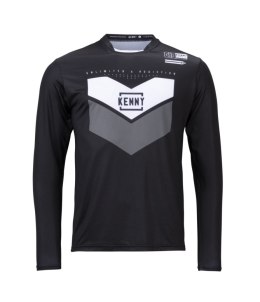 KENNY RACING KOSZULKA ROWEROWA MTB PROLIGHT BLACK/GREY BLACK/GREY/WHITE M