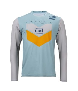 KENNY RACING KOSZULKA ROWEROWA MTB MODEL PROLIGHT KAKI GREY/BLUE XXL