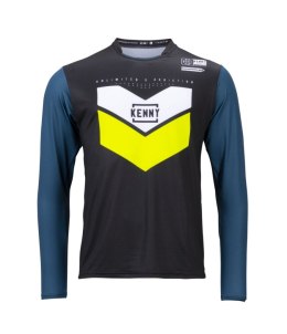KENNY RACING KOSZULKA ROWEROWA MTB PROLIGHT LIME/BLACK/BLUE/ŻÓŁTY/WHITE XXL