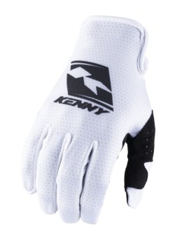 KENNY RACING RĘKAWICE CROSS/ENDURO/ROWEROWE MTB RACE WHITE WHITE/BLACK S