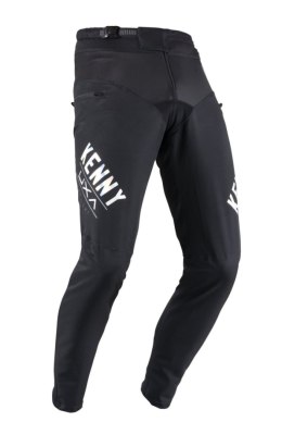 KENNY RACING SPODNIE ROWEROWE MTB MODEL PROLIGHT HOLOGRAPHIC BLACK/WHITE 36