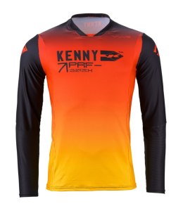 KENNY RACING KOSZULKA CROSS/ENDURO PERFORMANCE WAVE RED RED/BLACK/ŻÓŁTY XL