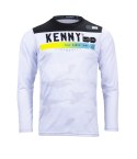 KENNY RACING KOSZULKA ROWEROWA MTB MODEL ELITE CAMO WHITE WHITE/BLACK S