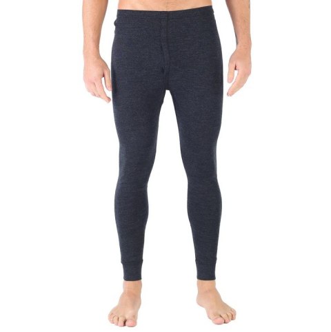 WOOLONA ATLAS BIELIZNA TERMOAKTYWNA MĘSKA (SPODNIE) (100% WEŁNY MERINO) KOLOR ANTRACYT XL