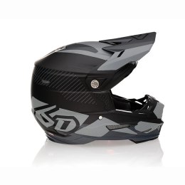 6D HELMETS KASK CROSS/ENDURO ATR-2 FUSION BLACK BLACK/GREY L 58 -59 CM