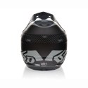 6D HELMETS KASK CROSS/ENDURO ATR-2 FUSION BLACK BLACK/GREY M 57 -58 CM