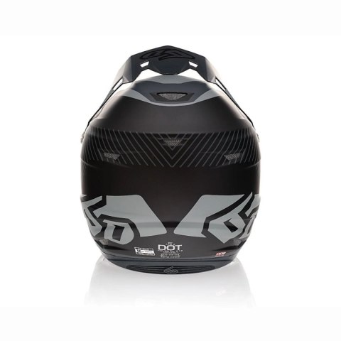 6D HELMETS KASK CROSS/ENDURO ATR-2 FUSION BLACK BLACK/GREY M 57 -58 CM 6D HELMETS KASK CROSS/ENDURO ATR-2 FUSION BLACK BLACK/GREY M 57 -58 CM