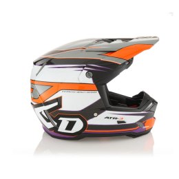 6D HELMETS KASK CROSS ENDURO ATR-3 HYPER GLOSS NEON PURPLE VIOLET L 58