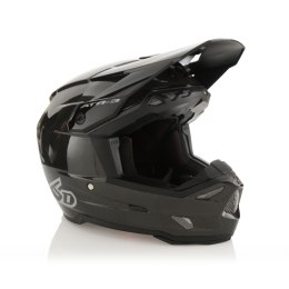 6D HELMETS KASK CROSS/ENDURO ATR-3 SOLID GLOSS BLACK/GREY L 58 -59 CM