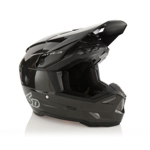 6D HELMETS KASK CROSS/ENDURO ATR-3 SOLID GLOSS BLACK/GREY L 58 -59 CM 6D HELMETS KASK CROSS/ENDURO ATR-3 SOLID GLOSS BLACK/GREY L 58 -59 CM
