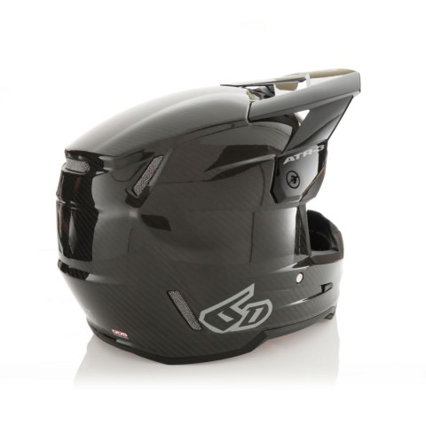 6D HELMETS KASK CROSS/ENDURO ATR-3 SOLID GLOSS BLACK/GREY L 58 -59 CM 6D HELMETS KASK CROSS/ENDURO ATR-3 SOLID GLOSS BLACK/GREY L 58 -59 CM