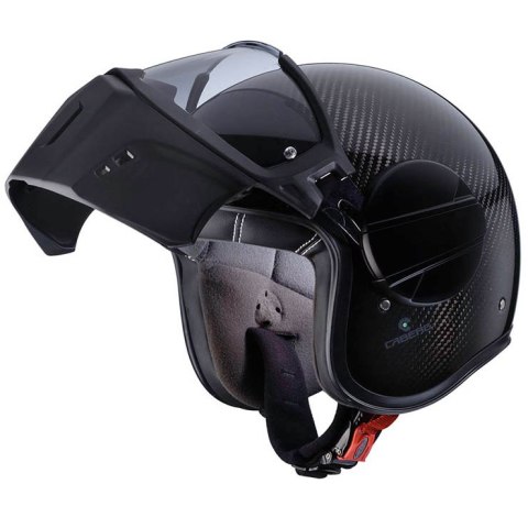 CABERG KASK OTWARTY JET MODEL GHOST X CARBON KOLOR KARBON ROZMIAR L