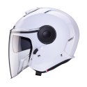 CABERG KASK OTWARTY JET Z BLENDĄ MODEL SOHO SOLID WHITE POŁYSK M
