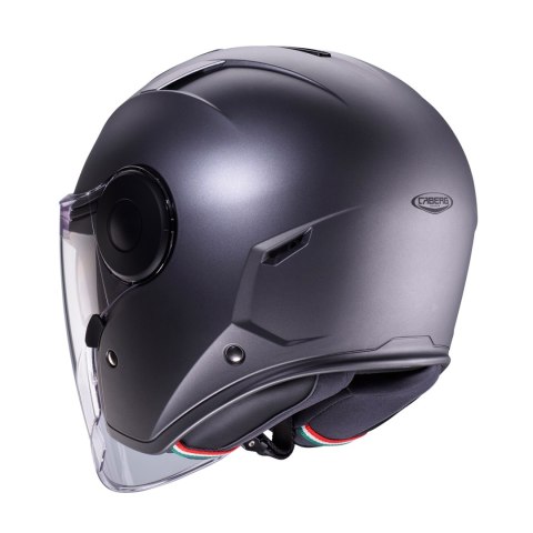CABERG KASK OTWARTY JET Z BLENDĄ MODEL SOHO SOLID GREY MAT -GUNMETAL XL CABERG KASK OTWARTY JET Z BLENDĄ MODEL SOHO SOLID GREY MAT -GUNMETAL XL