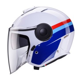CABERG KASK OTWARTY JET Z BLENDĄ MODEL SOHO ZEPHYR WHITE/BLUE/RED M