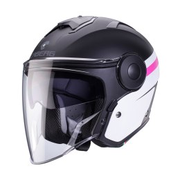 CABERG KASK OTWARTY JET Z BLENDĄ SOHO ZEPHYR MAT FUKSJA INTENSYWNY ODCIEŃ ROZEGO S