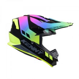 KENNY RACING KASK CROSS ENDURO TRACK GRAPHIC NEON ROZE L 59 -60 CM